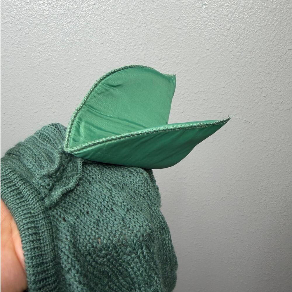 Deans Of Scotland Women’s Green 100% Wool Cardigan / Size-Large - Picture 11 of 11